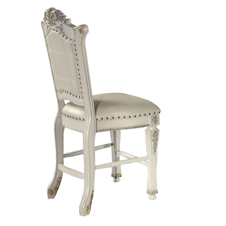 Benjara Jess Solid Wood 24'' Counter Stool Wayfair